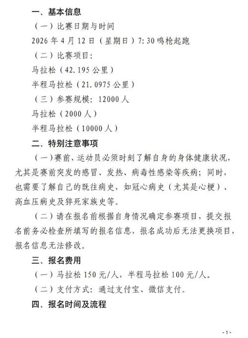 马拉松报名费用包含_1