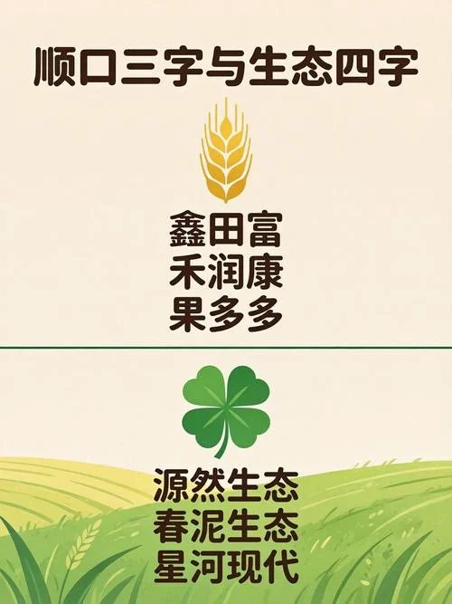 4字农业公司起名好吗_2