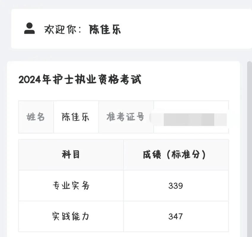 护士考试成绩在哪查询-护士考试成绩查询