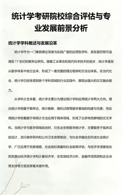 统计学专业考研学校_1