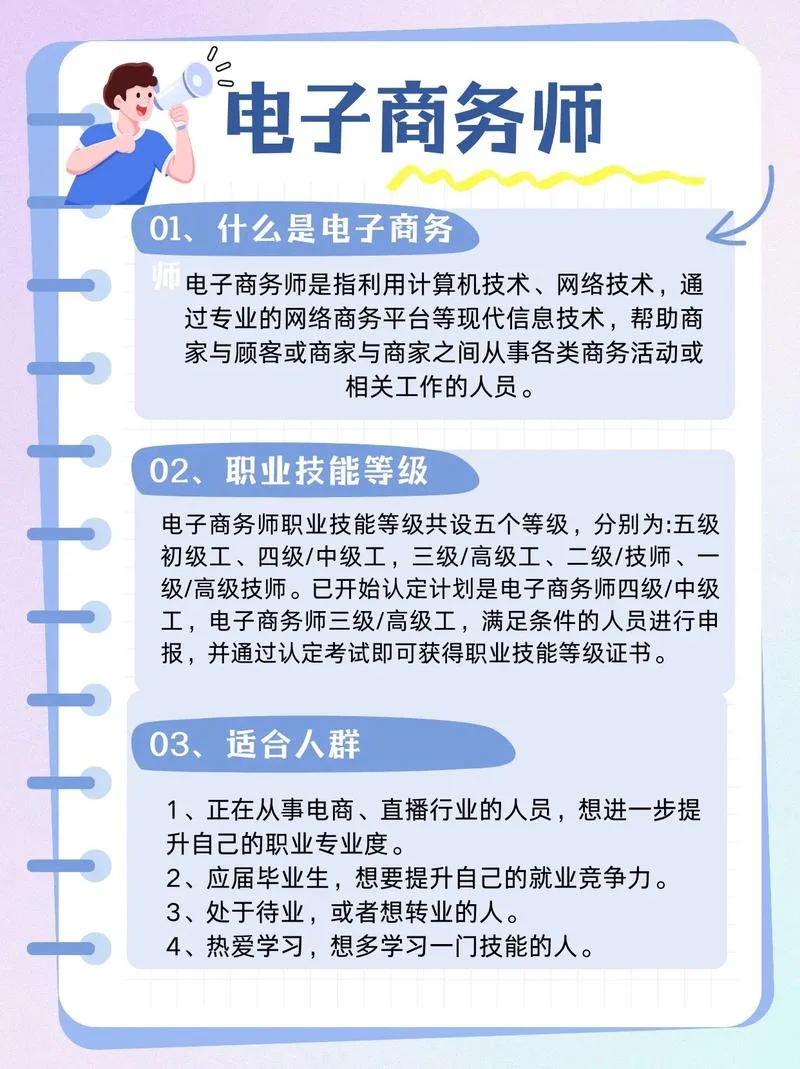 电子商务师证报考官网-查询电子商务师证官网