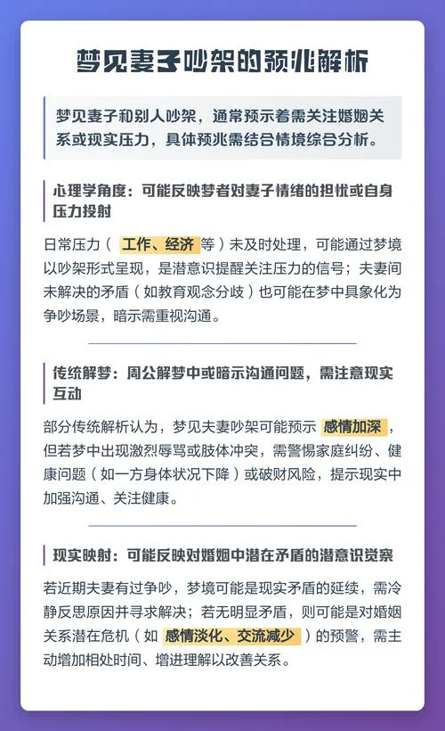 梦见跟亲人吵架的预兆-吵架梦预示亲人不和