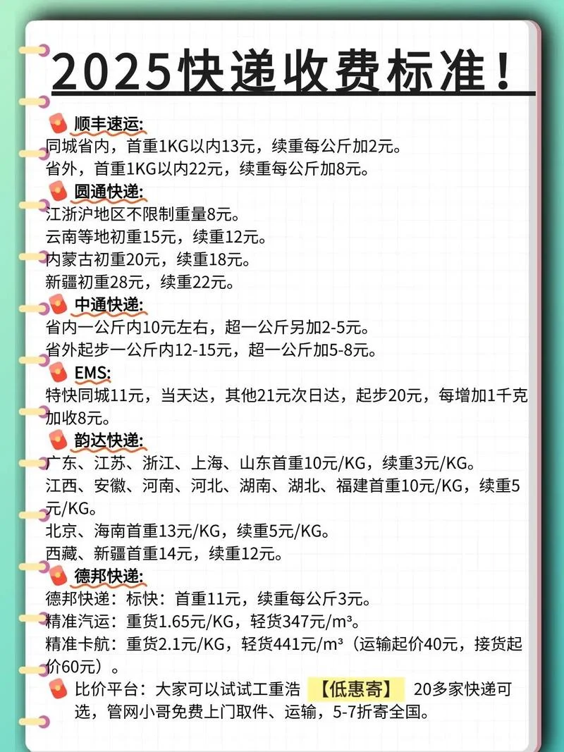 什么快递公司最优惠呢-哪家快递最优惠