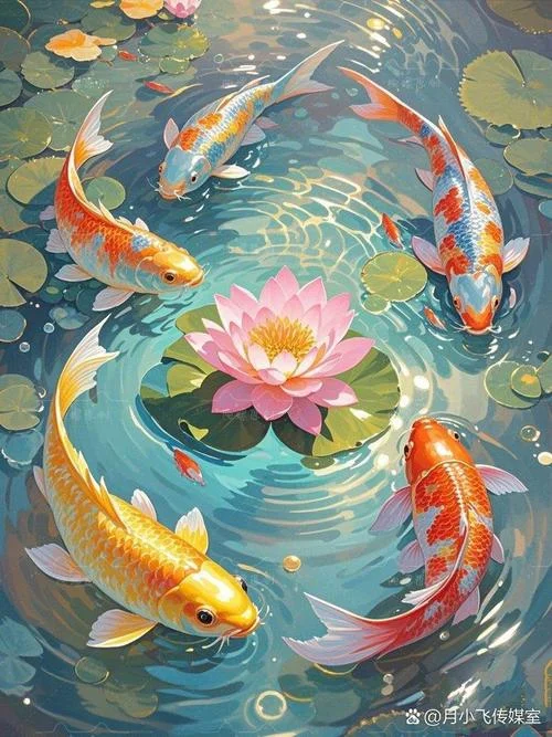梦见水塘鱼游来游去_2