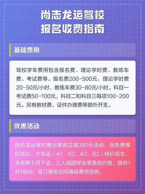 驾校报名报名费多少钱_1