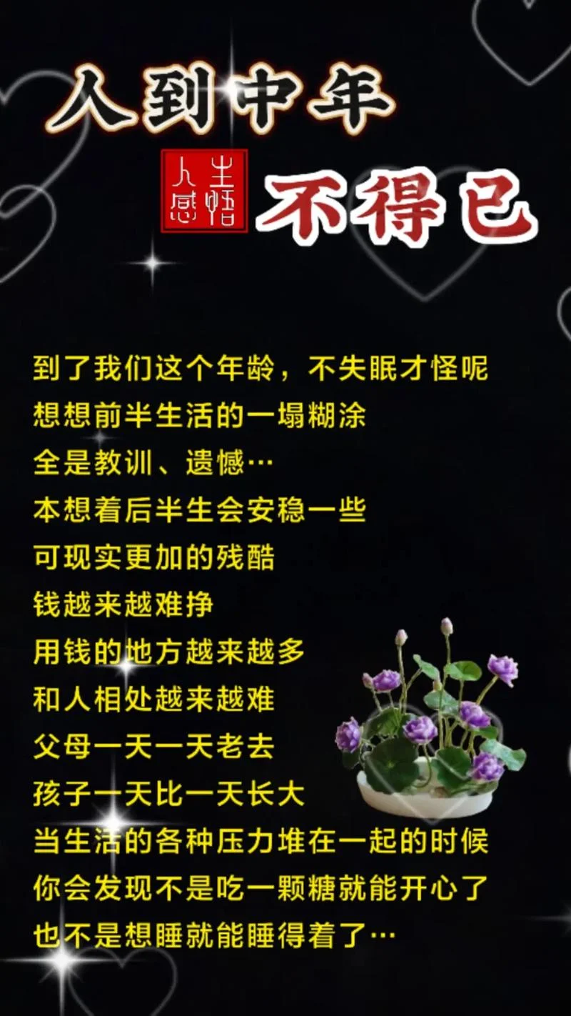 人到中年感悟语句图片_2