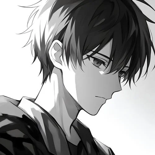 qq头像动漫男冷酷无情_2