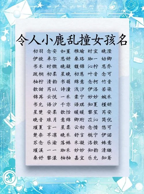 女孩起名洛洛-洛洛女孩取名