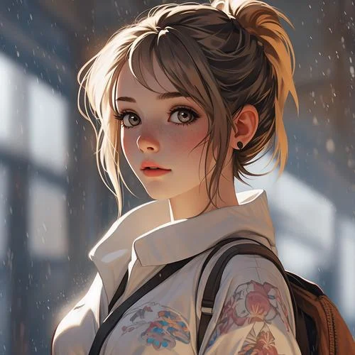 qq清纯女头像大脸_1