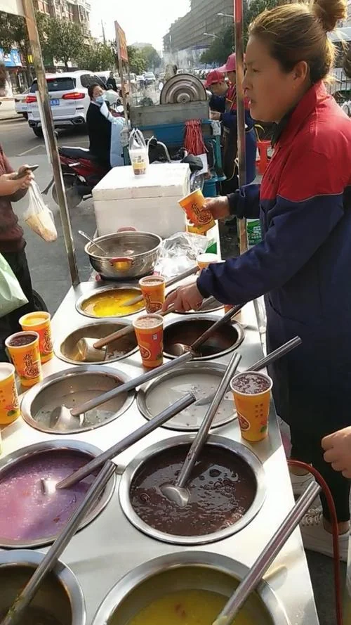 摆摊卖早餐卖粥去哪学_1