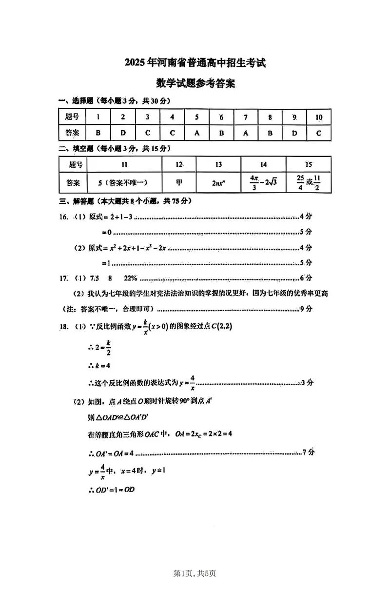 河南省中招考试成绩_2