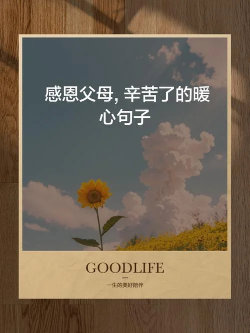 爱家人的感悟经典句子_1