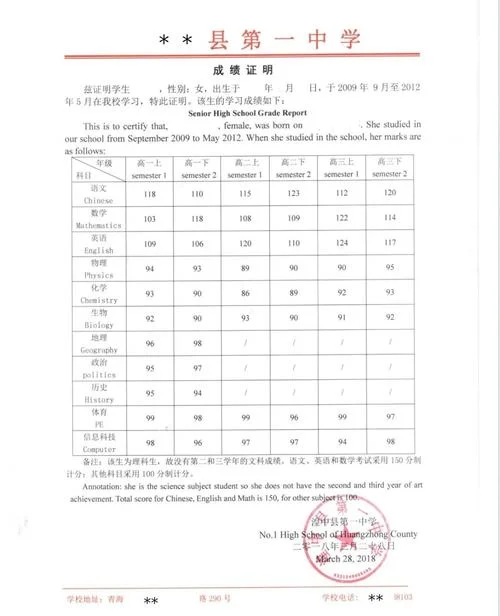 研究生留学假成绩单-研究生假成绩单