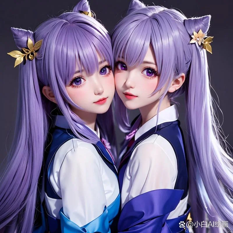 ai绘画特效文案姐妹_1