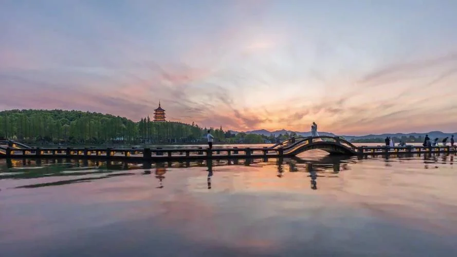 杭州西湖景点视频素材-杭州西湖美景视频