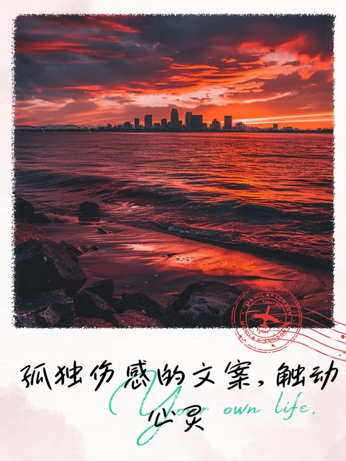 唯美伤感文案孤独_1