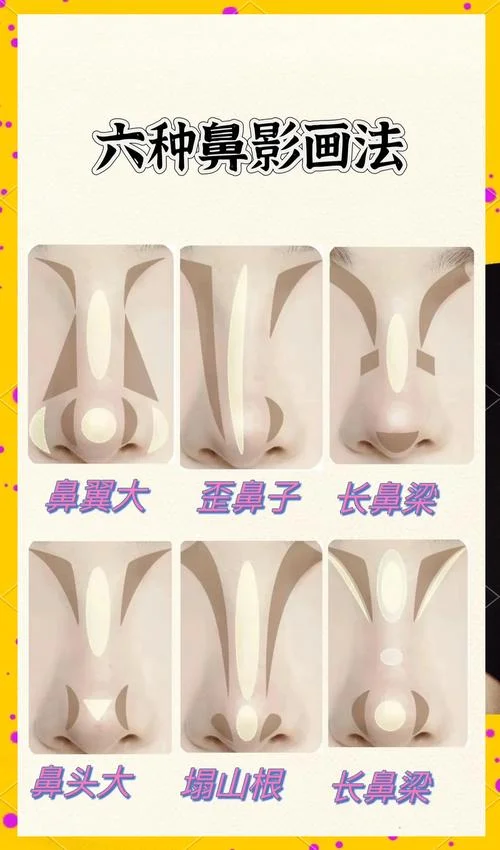 化妆怎么画鼻子才好看_2
