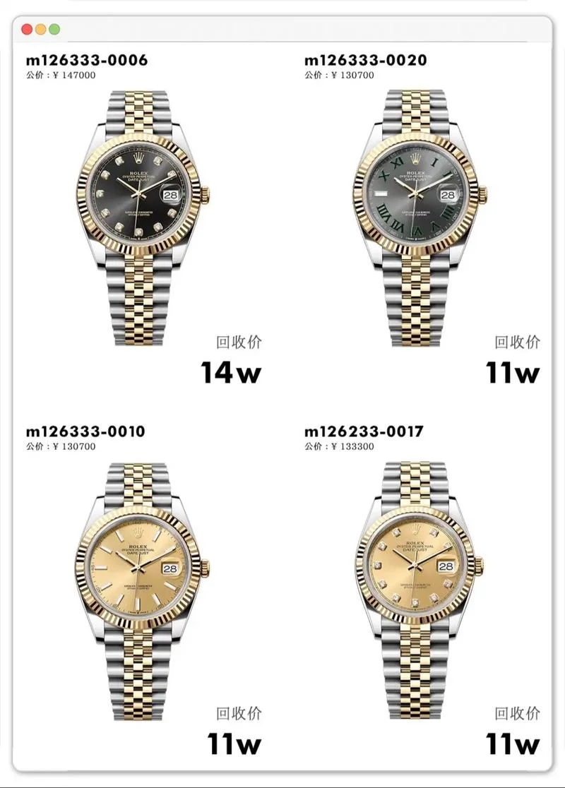 劳力士rolex多少钱-劳力士手表售价多少