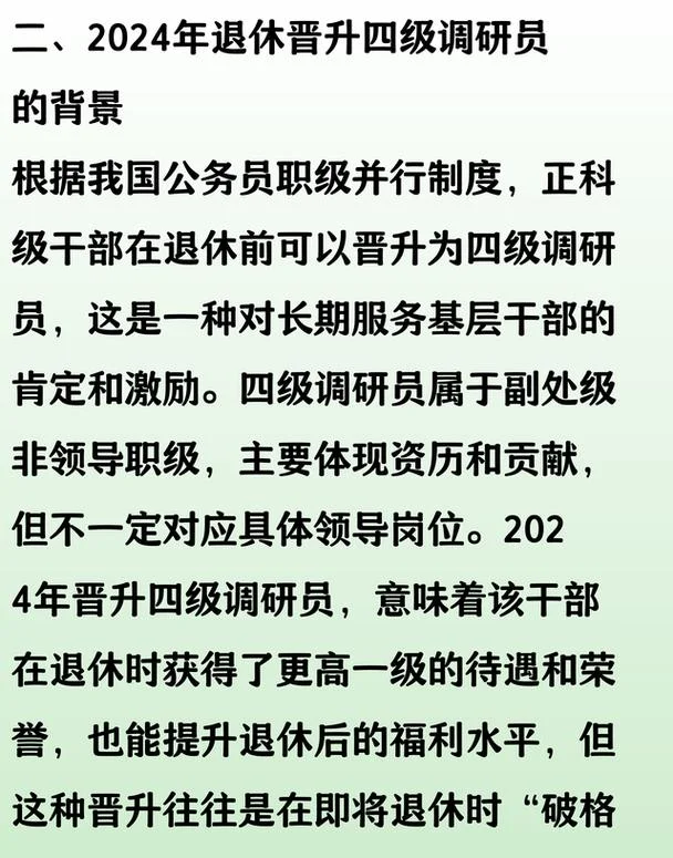 四级调研员条件_2