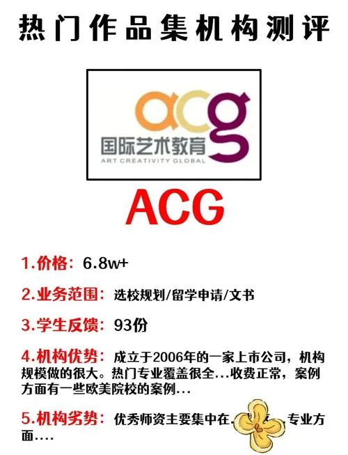 acg艺术留学价格_2