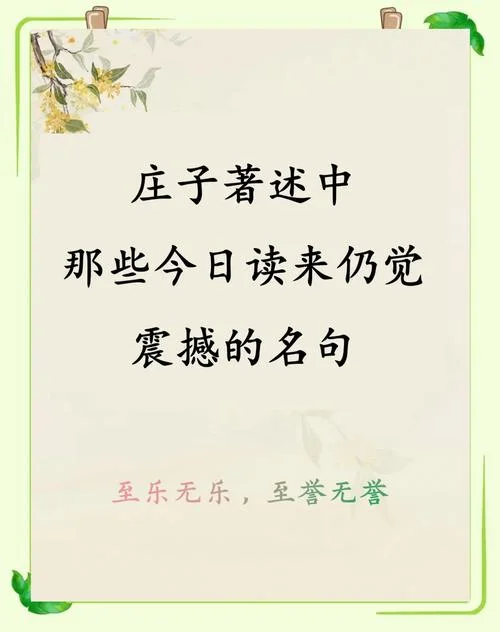 庄子心得体会及感悟-庄子感悟心得体会