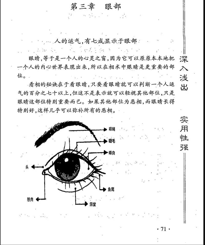 眼睛有水光面相-眼神清澈水光灵动