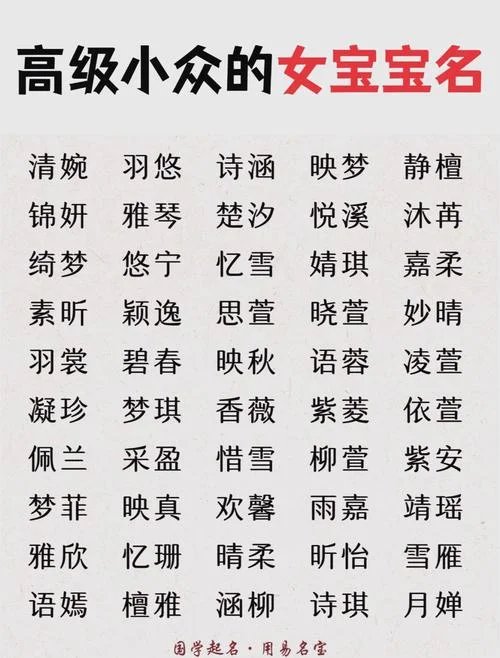 免费起名字2023起名女宝宝免费-2023 年免费女孩名字