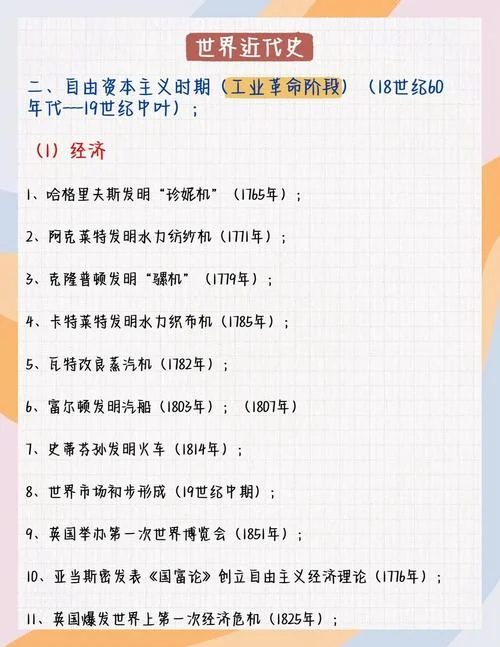 世界历史经典事件-人类文明重大转折