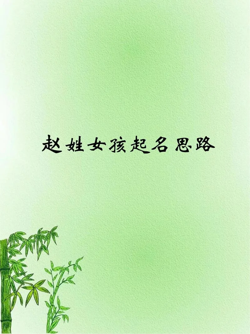 赵给宝宝起名_1