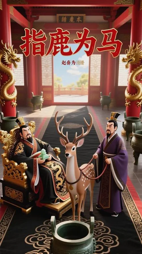 指鹿为马是谁写的人物_2