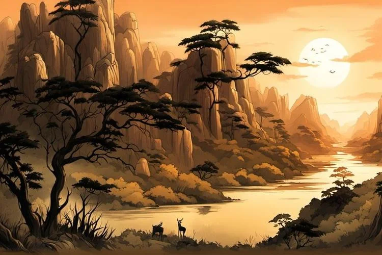 周公解梦梦见山_1