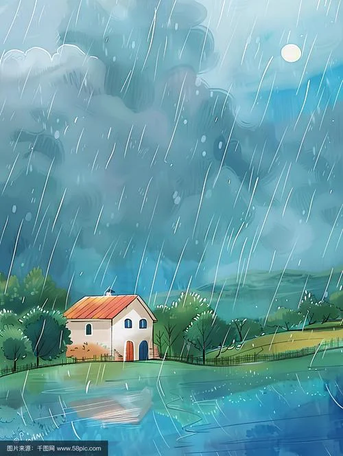 梦见下了好大雨_1