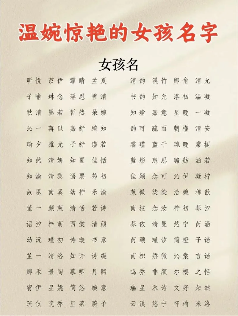 带姝字女孩名字起名网-带姝字女孩起名网