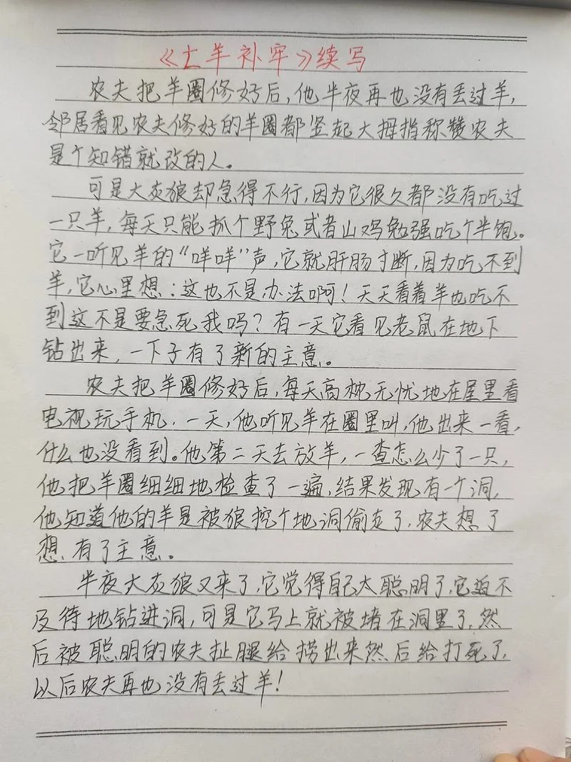 编导艺考真题续写故事_2