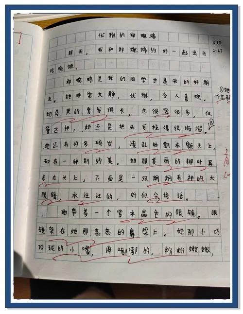 写人的成绩的神态100字_1