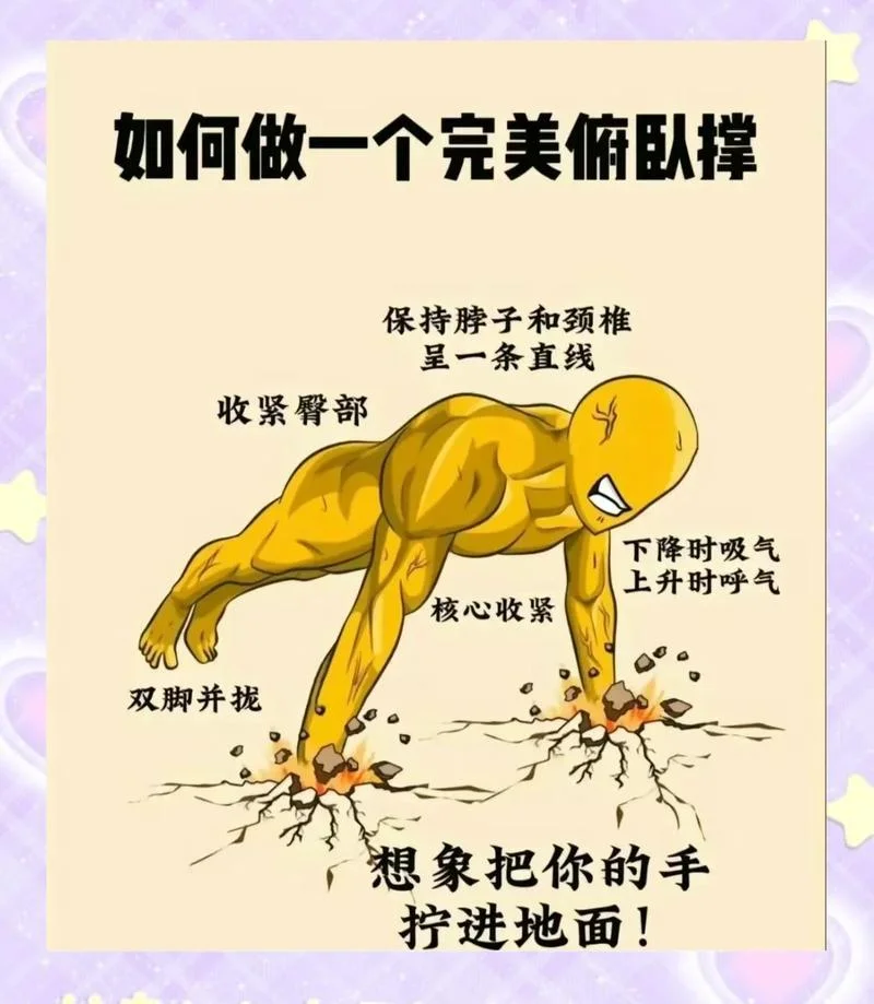 俯卧撑 怎么做_1