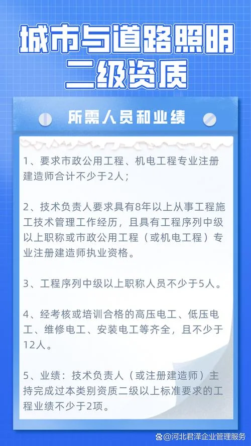 城市道路与照明资质_1