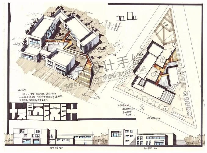 考研建筑学快题-建筑考研快题
