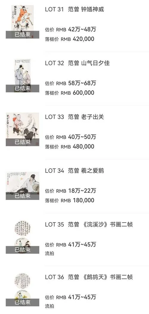 书法家作品价格如何查_1