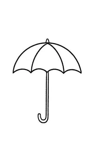 怎么画雨伞简单又好看_1