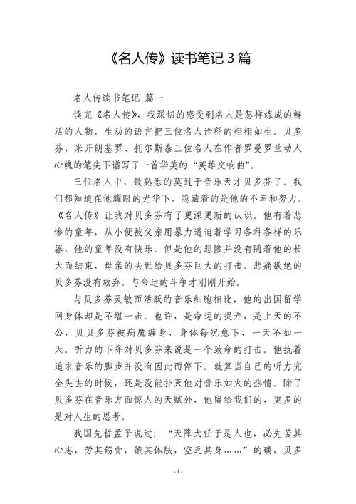 历史人物传记读书笔记-历史人物传记读书笔记