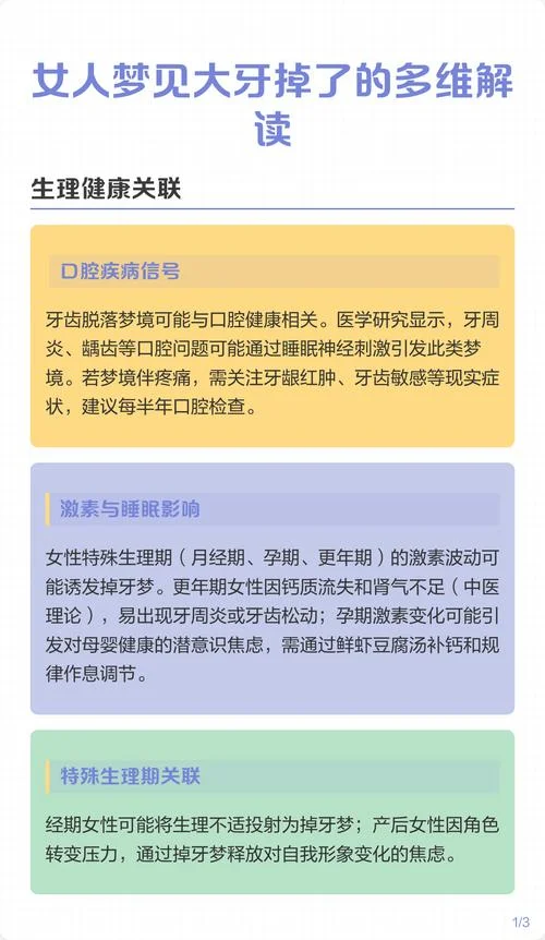 为什么经常梦到掉牙齿-频繁梦见掉牙原因