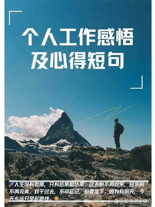 工作感悟经典语录句子_1