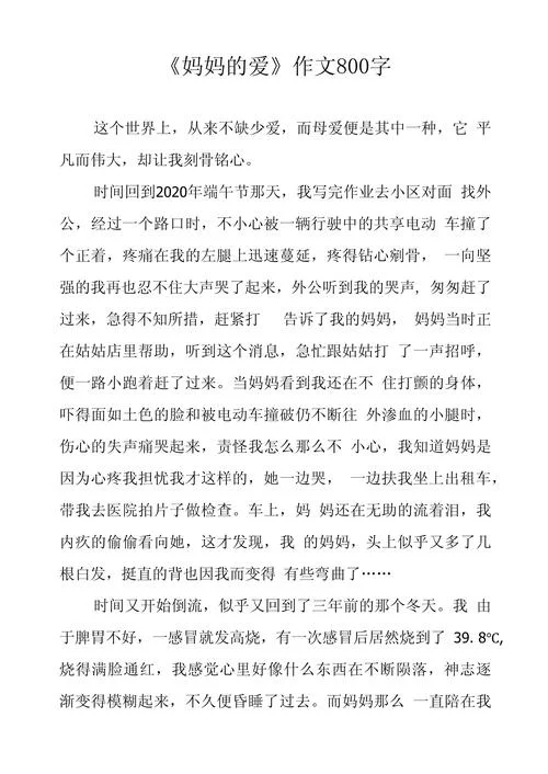 大爱议论文800字作文-大爱议论文 800 字