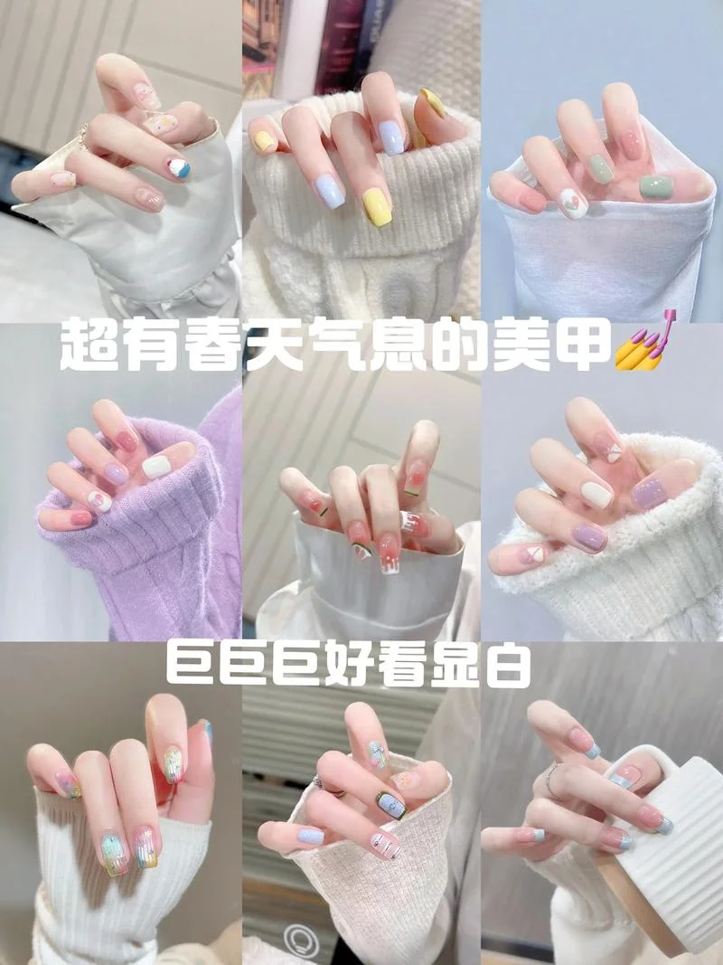 指甲油怎么做成美甲-指甲油自制美甲技巧