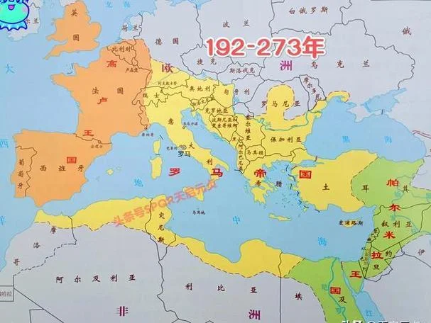 古罗马地图 高清大图-古罗马地图高清版