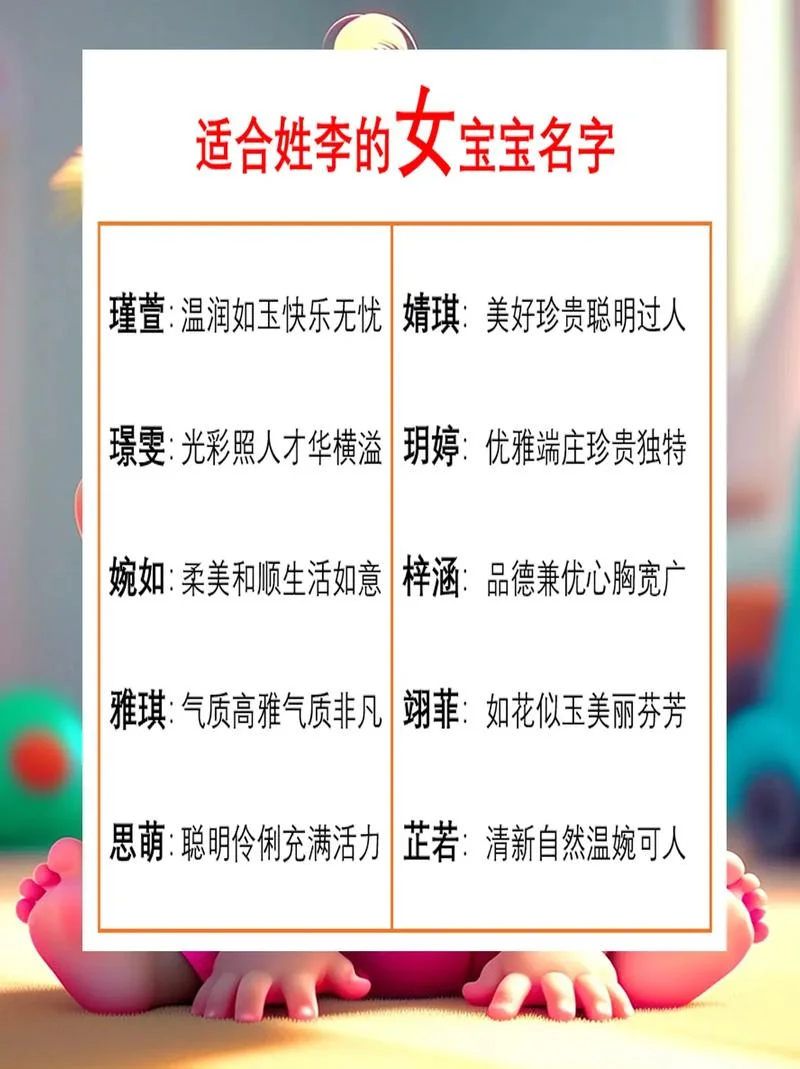 宝宝起名李姓名惠_1