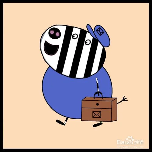 小猪佩奇斑马叫什么_1