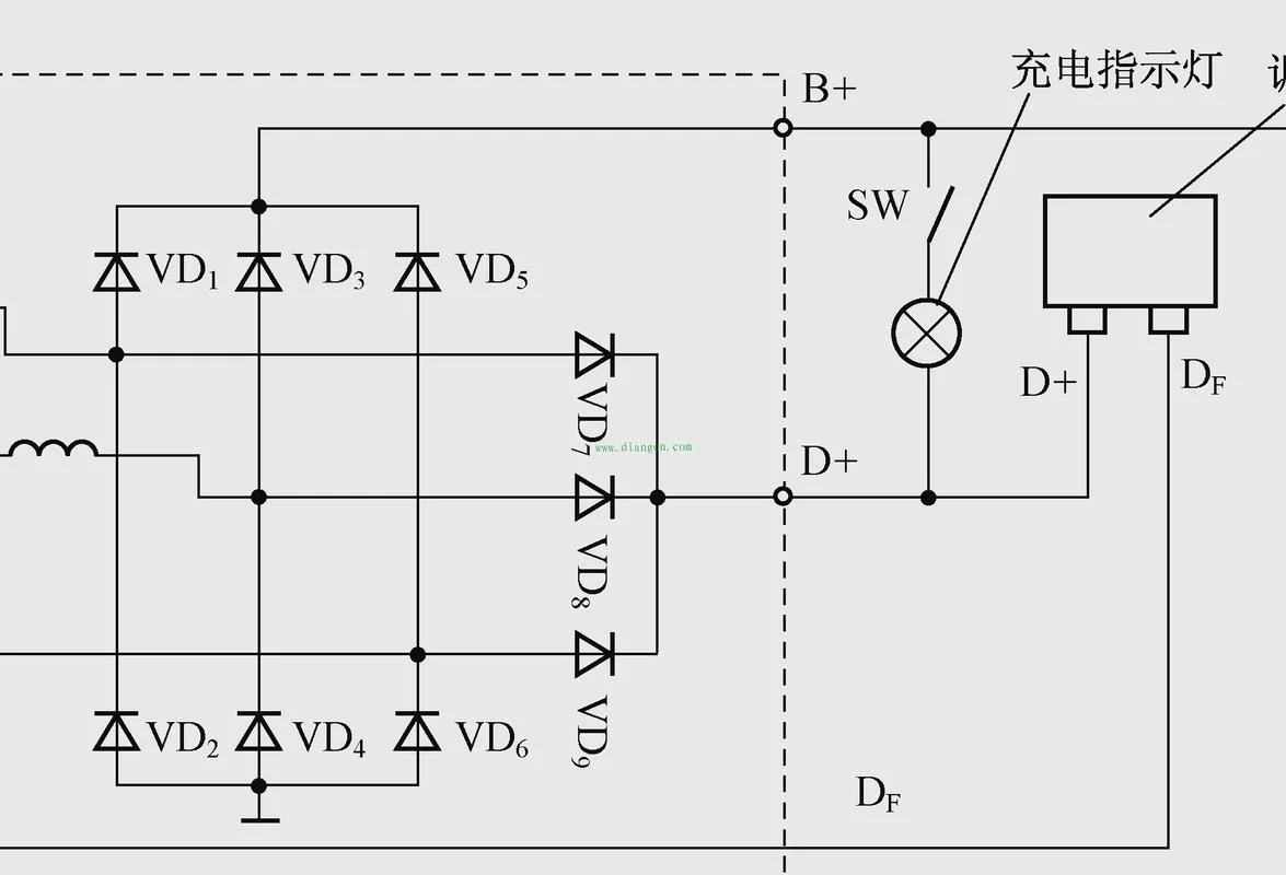 发电机保护原理接线图_2