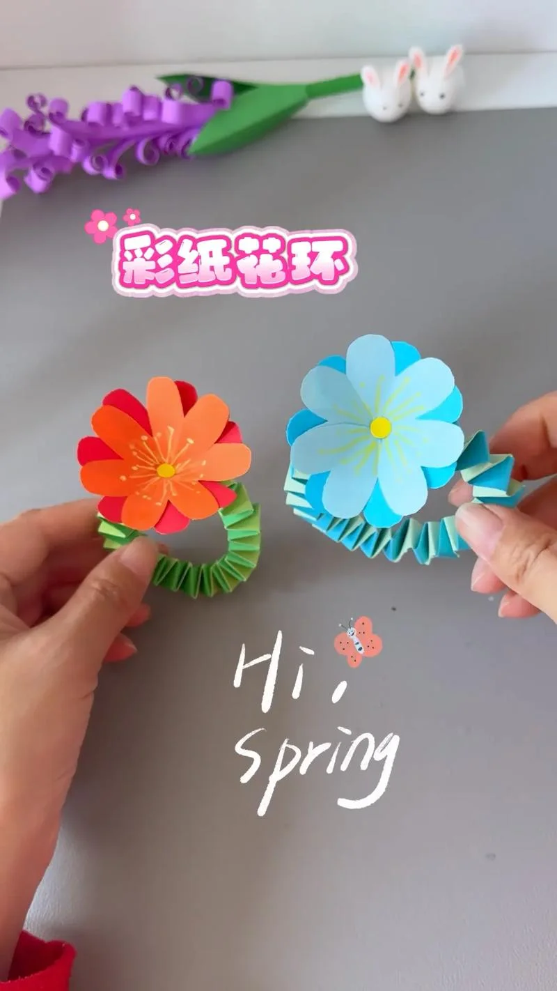 用彩纸怎么做手工作品_2